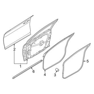 Kia OE - Front Door - Door & Components