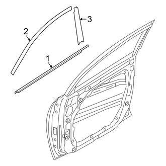 Kia OE - Front Door - Exterior Trim