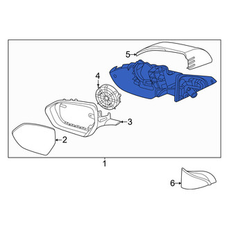 Kia OE - Front Left Door Mirror