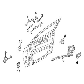 Kia OE - Front Door - Lock & Hardware