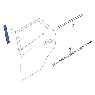 Kia OE - Rear Left Door Applique