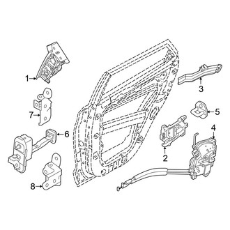 Kia OE - Rear Door - Lock & Hardware
