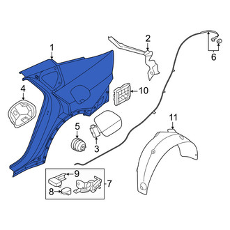Kia OE - Rear Left Outer Quarter Panel