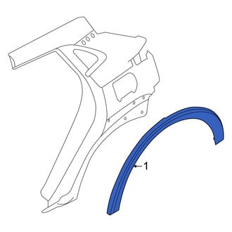 Kia OE - Front Left Wheel Arch Molding