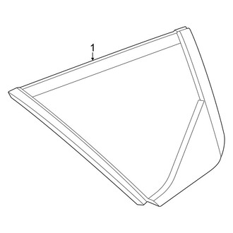 Kia OE - Quarter Panel - Glass