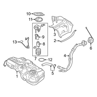 Kia OE - Fuel System Components