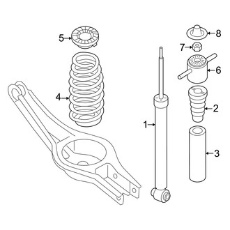 Kia OE - Rear Suspension - Shocks & Components (Multi-Link)