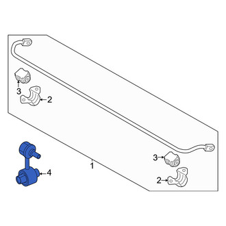 Kia OE - Rear Suspension Stabilizer Bar Link