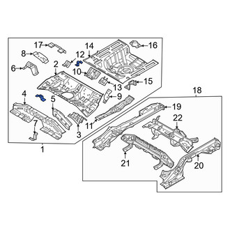 Kia OE - Rear Floor Pan