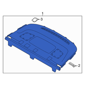 Kia OE - Rear Package Tray Trim