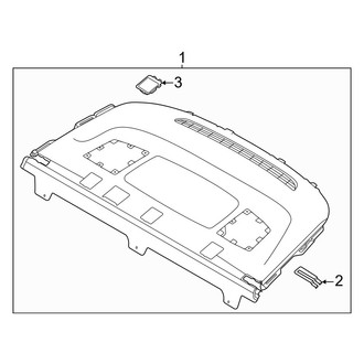 Kia OE - Rear Body & Floor - Package Shelf Trim
