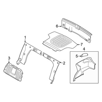 Kia OE - Rear Body & Floor - Interior Trim