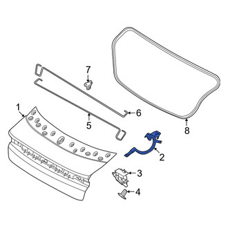 Kia OE - Rear Left Deck Lid Hinge