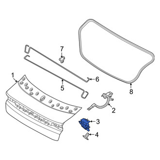Kia OE - Rear Deck Lid Latch