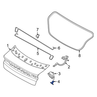 Kia OE - Rear Deck Lid Striker
