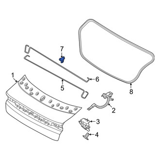 Kia OE - Trunk Torque Rod Bracket