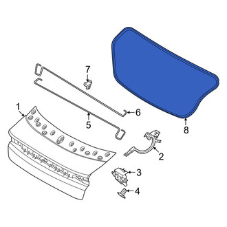 Kia OE - Rear Deck Lid Seal
