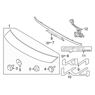 Kia OE - Trunk Lid - Exterior Trim