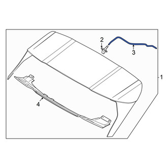 Kia OE - Rear Liftgate Washer Hose