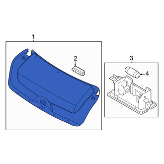 Kia OE - Rear Deck Lid Trim