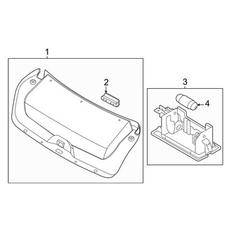 Kia OE - Trunk Lid - Interior Trim
