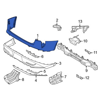 Kia OE - Rear Upper Bumper Cover