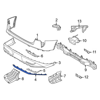 Kia OE - Rear Left Bumper Trim