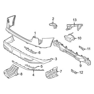 Kia OE - Rear Bumper - Bumper & Components (EX / LX / LXS)