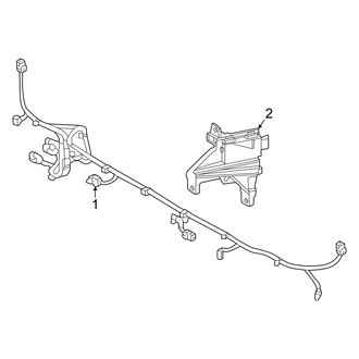 Kia OE - Rear Bumper - Electrical Components (EX / LX / LXS)