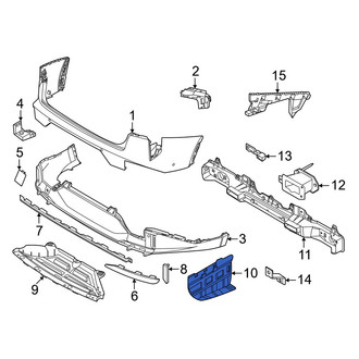 Kia OE - Rear Left Bumper Splash Shield