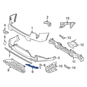 Kia OE - Rear Center Bumper Trim