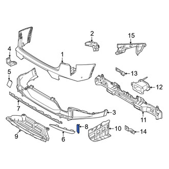 Kia OE - Rear Left Reflector Panel