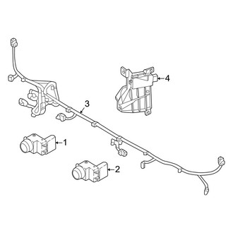 Kia OE - Rear Bumper - Electrical Components