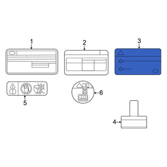 Kia OE - A/C System Information Label