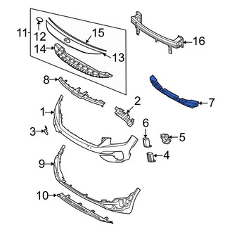 Kia OE - Front Bumper Impact Absorber
