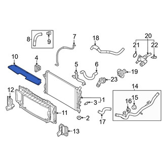 Kia OE - Front Radiator Support Air Duct