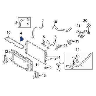 Kia OE - Radiator Mount Bracket