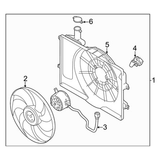 Kia OE - Cooling Fan (2.0L)