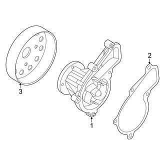 Kia OE - Cooling - Water Pump (EX / LX / S 2.0L)