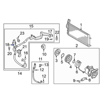 Kia OE - A/C Refrigerant Line O-Ring