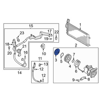 Kia OE - A/C Compressor Clutch Drive
