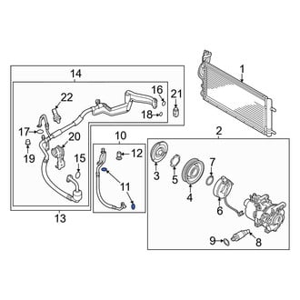 Kia OE - A/C Refrigerant Line O-Ring