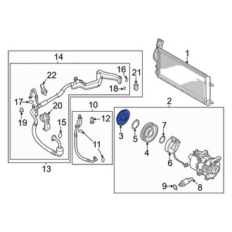 Kia OE - A/C Compressor Clutch Drive