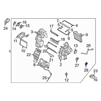 Kia OE - HVAC Air Inlet Door Actuator
