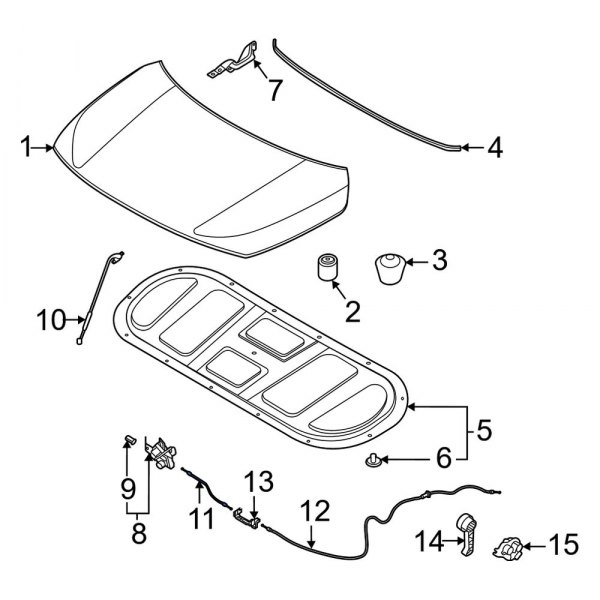 Hood Release Cable