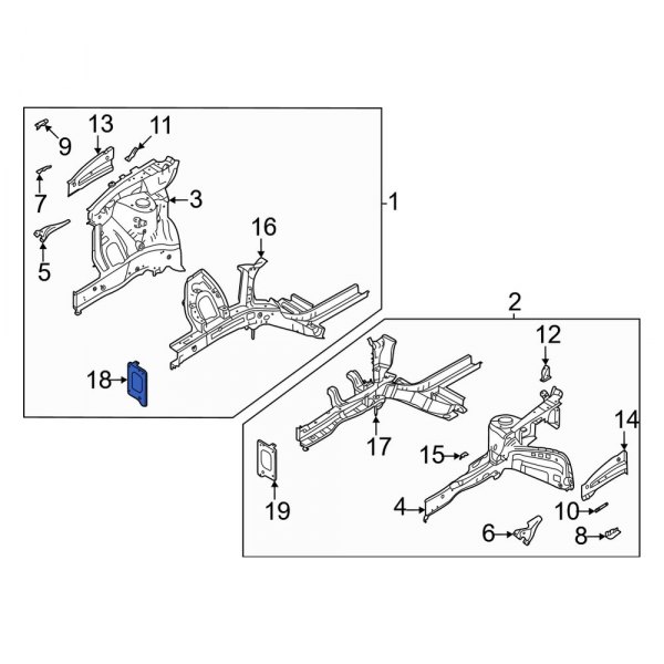 Frame Rail End