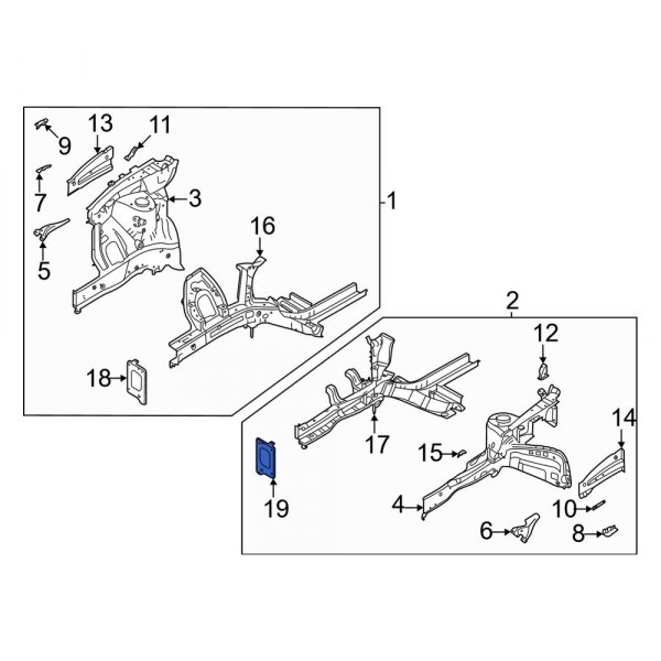 Frame Rail End