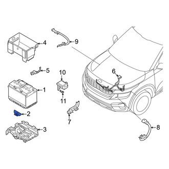 Kia OE - Battery Hold Down