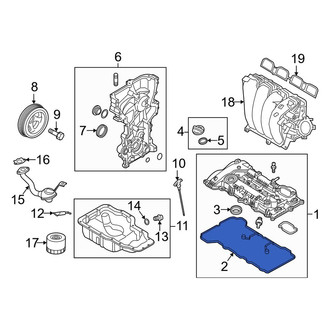 Kia OE - Engine Valve Cover Gasket