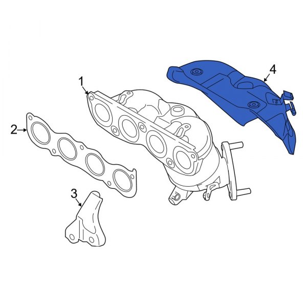 Exhaust Manifold Heat Shield